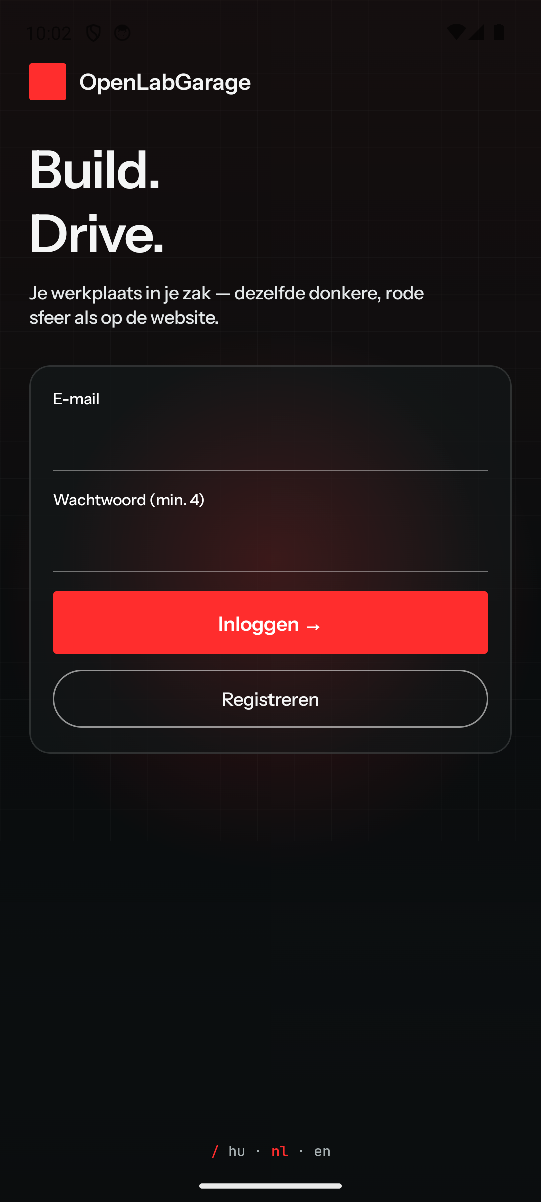 Member app login — one account for box, tools and booking
